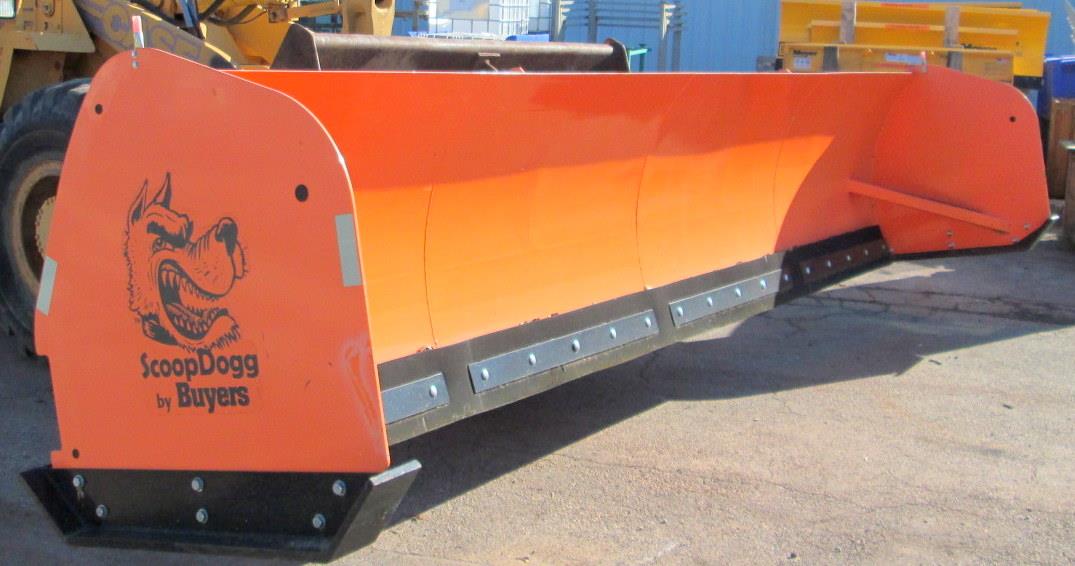 Snow Box Blade Airport Parking Lot " Buyers Scoop Dogg " 20 Foot Wide